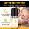 Forabeli Pro Care Eyelash Extension Glue Professional Lash Adhesive 12 Second Fast Drying Time Up to 8 Weeks Retention f