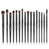 Jessup Eye Brushes Set Vegan Makeup Brushes with Concealer Powder Eyeshadow Blending Eyeliner Spoolie Brush 16pcs Premiu