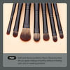 Jessup Eye Brushes Set Vegan Makeup Brushes with Concealer Powder Eyeshadow Blending Eyeliner Spoolie Brush 16pcs Premiu