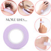 JASSINS 6 Rolls Eyelash Tape Adhesive Fabric Eyelash Tapes Adhesive Breathable Micropore Fabric Tape for Eyelash Extensi