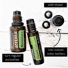 Roller Tops for Essential Oil Bottles 6Pack Stainless Steel Rollers with Caps Fits 5ml 15ml Boston Round Bottles Not 10m