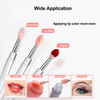 ELESDA Lip Brush Silicone Lip Applicator Reusable 3PCS Lip Mask Applicator Silicone Retractable Lip Gloss Balm Applicato