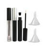 3 Pieces 5ml Empty Eyeliner Tubes Refillable Eyelash Growth Liquid Bottle Plastic Eyeliner Vials Tube with Brush Eyelash