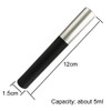 3 Pieces 5ml Empty Eyeliner Tubes Refillable Eyelash Growth Liquid Bottle Plastic Eyeliner Vials Tube with Brush Eyelash