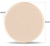 OWLFAVO 2pcs Round Makeup Sponges with 1 Travel Case Beauty Face Primer Compact Powder Puff Blender Sponge Replacement f