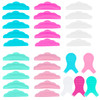 60 Pcs Silicone Eyelash Perming Curler Lash Lift Rods Set 5 Size Reusable Eyelash Lift Pads and Y Shape Eyelash Brush La