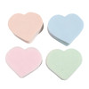 4PCS Multipack Heartshaped Reusable Beauty Blender Sponge Wet and Dry Makeup Sponges for Liquid Foundation Cosmetics Blu