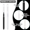 Patelai 150 Pieces Micro Eyebrow Brush with Cap Brow Lamination Spoolie Comb Lift Tools Lash Filler Eyelashes Extensions