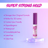 iEnvy by KISS Super Strong Hold 3D Strip Lash Glue Clear Waterproof BrushOn False Eyelash Adhesive LatexFree OdorFree Lo