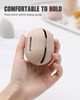 FERYES Makeup Sponge Holder Shatterproof EcoFriendly Silicone Beauty Make Up Blender Case for Travel Khaki