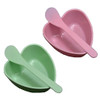 2 Sets Plastic Heart Shaped Facial Mask Mixing Bowl with Stirring Spatula Facemask Bowl Mud Mask Mixing Bowl DIY Skin Care Mixing Tool Kit for Lady W online at globaldelivered