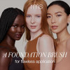 RMS Beauty Skin2Skin Vegan Makeup Brush Soft Durable CrueltyFree Brush for Flawless Foundation Concealer Eyeshadow Blush