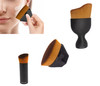 Foundation Makeup Brush 3Pcs Flat Head Makeup Brush Concealer Brush Contour Sideburn Adjustment Pen
