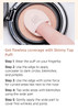 JUNG SAEM MOOL Skinny Tap Puff 3pcs Mini Precision Puff for Concealer and TouchUp UltraSlim Fitting Makeup Sponge for Se