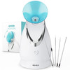 EZBASICS Facial Steamer Ionic Face Steamer for Home Facial Warm Mist Humidifier Atomizer for Face Sauna Spa Sinuses Mois