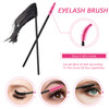Maitys 260 Pieces Disposable Makeup Tools Kit Eyeliner Brushes Mascara Wands Lipstick Applicators Plastic Organizer Box