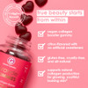 Grande Cosmetics Vegan Collagen Hair Vitamin Gummies with Biotin Folic Acid Vitamin C for HealthierLooking Hair Skin Las