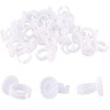 BEYELIAN Glue Rings For Eyelash Extensions Can Fasten to Tweezers Lash Glue Holder Fanning Volume Fan Blooming Cups Lash