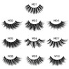 HBZGTLAD Wholesale Eyelashes 1020304050100 Pairs Faux 3D Mink Lashes Natural False Eyelashes Makeup Cilios Thick Mink Ey