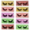 HBZGTLAD Wholesale Eyelashes 1020304050100 Pairs Faux 3D Mink Lashes Natural False Eyelashes Makeup Cilios Thick Mink Ey
