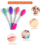LASSKY Silicone BrushesDoubleEnded Silicone Face Mask BrushFacial Cleansing Brush Premium Soft Facial Masks Other Skin C