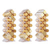 Lolalet 3 Pack Lipstick Holder Organizer 48 Spaces Acrylic Stackable Fish Shape Lipsticks Tower Lipgloss Display Stand C