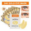 OZIMWFS Organic 24K Gold Eye Mask with Collagen. Treatments reduce Puffy Eyes and Dark Circles Reduce Wrinkles and Fine lines online at globaldelivered