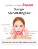 Double Chin Mask Creator Avajar Caffeine V Lifting Premium Plus Mask 5pcs V Line Mask Face and Neck Line Mask Facial Str