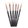 MSQ Eye Brush Set Rose Gold 6pcs Eyeshadow Set Eyebrow Brush Makeup Brushes Eyeliner Brush for Eyeshadow Eyebrow Eyeline