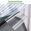 Eyelash Comb Lashes Brush Separator Mascara Brush Eyelashes Definer Lash Separating Cosmetic Tool Silicone Comb With Dus