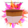 Foundation Brush Daubigny Iron Type Makeup Brush for Face Blush Liquid Powder Foundation Brush for Blending Liquid Cream