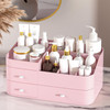 MIUOPUR Makeup Organizer for Vanity Large Capacity Desk Organizer with Drawers for Cosmetics Lipsticks Jewelry Nail Care