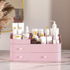 MIUOPUR Makeup Organizer for Vanity Large Capacity Desk Organizer with Drawers for Cosmetics Lipsticks Jewelry Nail Care