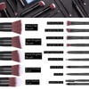 Makeup Brushes BSMALL Premium Synthetic Foundation Powder Concealers Eye Shadows Makeup 14 Pcs Brush Set Rose Golden wit