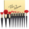 DUcare Makeup Brushes 12Pcs The Queen Series Makeup Brush set Premium Gifts Kabuki Foundation Blending Face Powder Blush