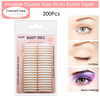 Ultra Invisible Double Eyelid Tape Stickers 200Pcs100Pairs Both Side Sticky Instant Eye Lid Lift Strips Perfect for Hood