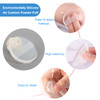 2PCS Silicone Air Cushion Powder Puff Transparent Cosmetic Blender Easy to Clean and Apply Makeup Wet and Dry Use with E