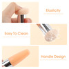 TOROKOM 1Pcs Makeup Sponge Foundation Sponge Blender Beauty Cosmetics Puff Sponge Makeup Brush Tool with Handle for Foun