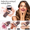 Makeup Brush Kabuki Face Brushes Retractable Travel Blush Kabuki Brush Portable Flawless for Foundation Powder Blush Bro