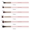 Eye Makeup Brush Set 6 Pcs Professional Blending Eyeshadow Makeup Brushes for Concealer Eyebrows Eyeliner Soft Hairs Woo