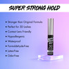 iEnvy Super Strong Hold 3D Strip Lash Glue BrushOn False Eyelash Adhesive Waterproof Hypoallergenic Latex Formaldehyde F