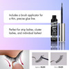 iEnvy Super Strong Hold 3D Strip Lash Glue BrushOn False Eyelash Adhesive Waterproof Hypoallergenic Latex Formaldehyde F