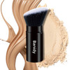 Makeup Brush Kabuki Face Brushes Retractable Travel Blush Kabuki Brush Portable Flawless for Foundation Powder Blush Bro