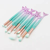 Makeup Brush Set 10Pcs Eye Makeup Brushes Eyeshadow Concealer Eyeliner Brow Blending Brush Tool