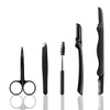 Eyebrow Razor 5in1 Eyebrow Kit Professional Eyebrow Grooming Set Eyebrow Trimmer Set for Women and Men Including Brow Ra