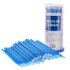 TCP Global Eyelash Extension Micro Brushes 100 Medium 20 mm Tip Size Blue Disposable Brush Applicators Apply Makeup Pain