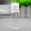 DNHCLL 12 PCS 15ml05oz Travel Size Empty Plastic Sample Bottle Container With Flip Cap Travel Vial Jar Pot For Emollient