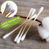 Bamboo Cotton Swab 1000PCS Double Cotton Buds bamboo Cotton Bud Eco organic bamboo ear swab for Ear Skin Jewelry Art Pet
