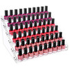 Gospire 6 Tier Clear Acrylic Nail Polish Ink Rack Sunglasses Organizer Eyeglasses Display Rack essential oil Stand Holde