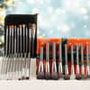 Docolor Professional Makeup Brush Set 29Pcs Makeup Brushes Valentines Day Gifts Premium Goat Synthetic Fiber Foundation